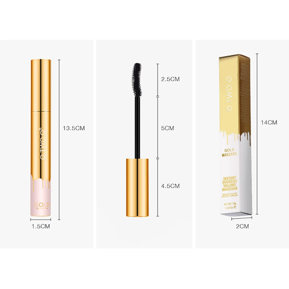 Manooby тушь для ресниц длинные подводка глаз без налета Водонепроницаемый черные