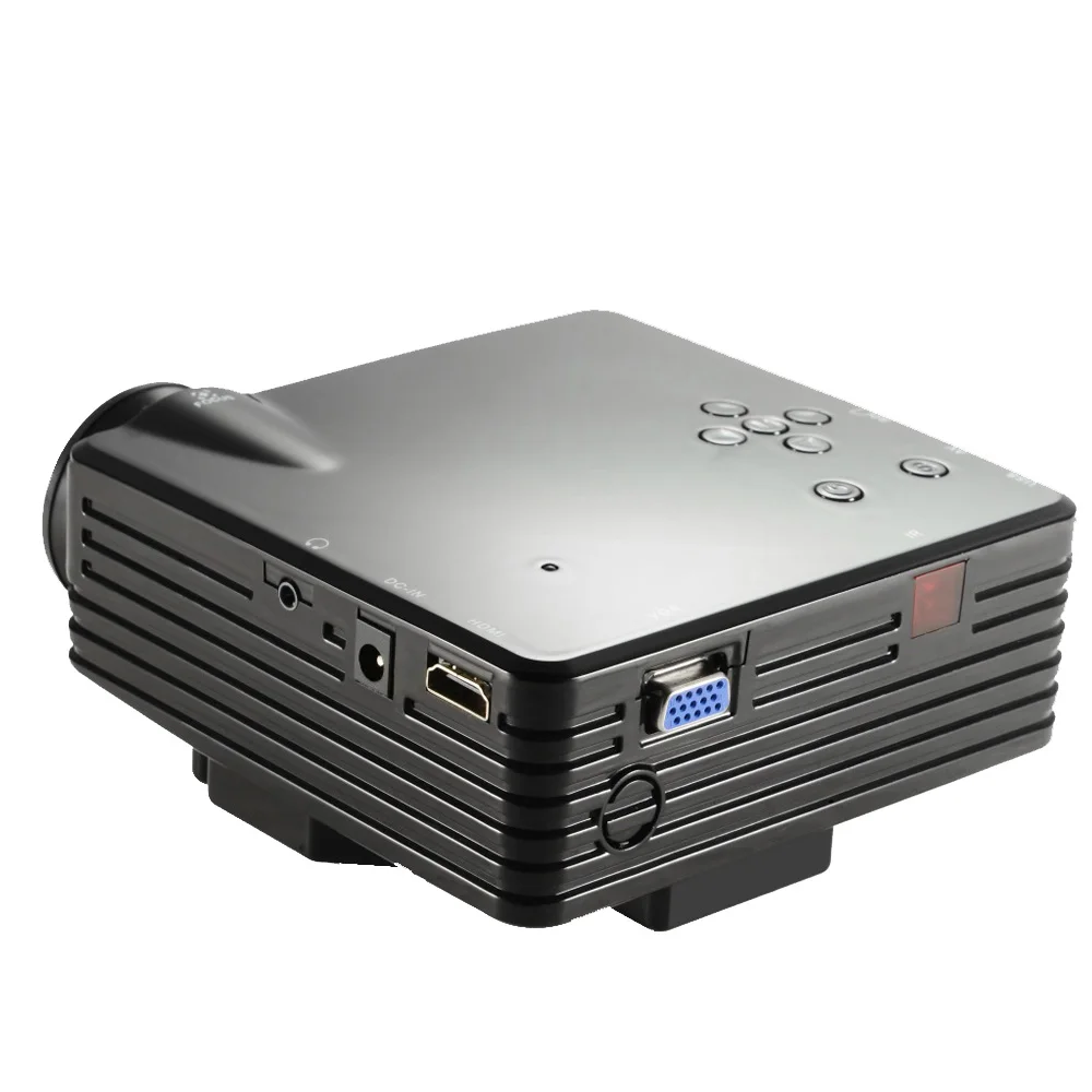 HD Мультимедиа 3D LED Мини Домашний Кинотеатр ЖК Игры Проектор AV/VGA/SD/USB/HDMI Поддержка