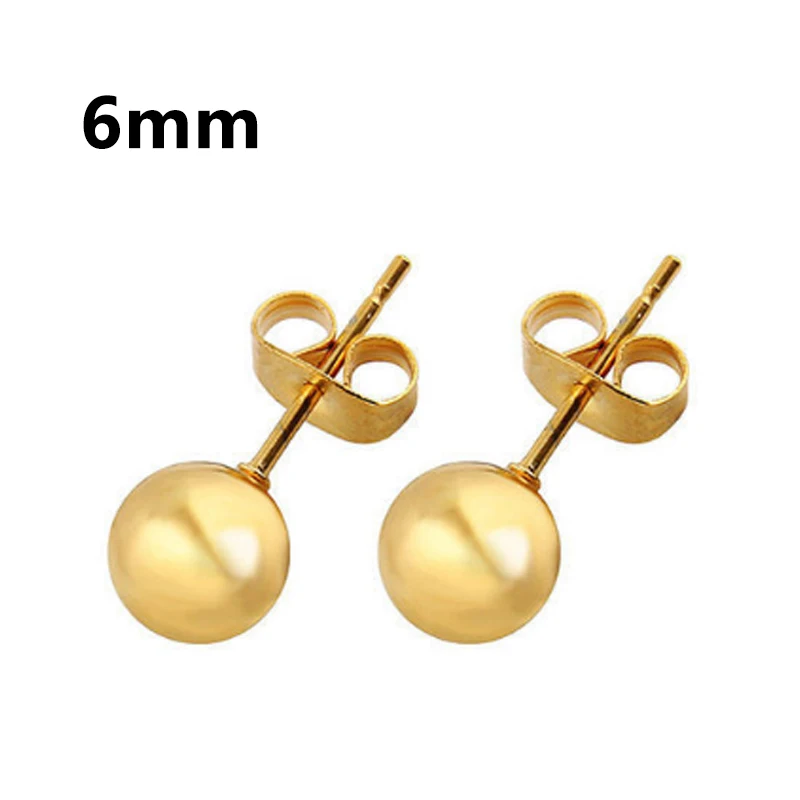 Распродажа 1 пара стальной серебряный черный золотой и розовый Золотой цветной