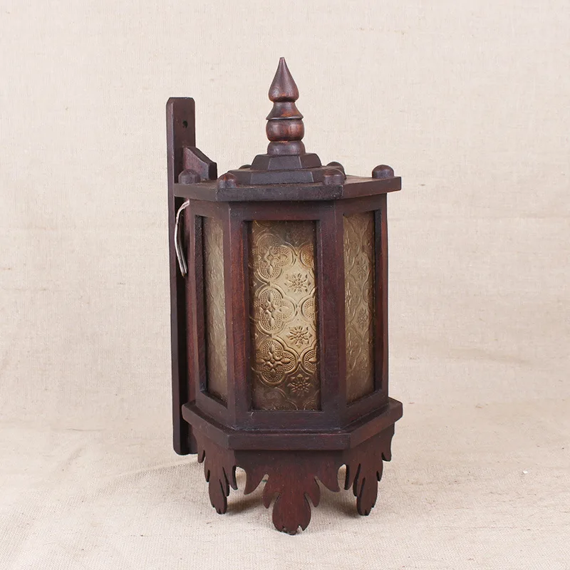 Новый год оригинальное художественное украшение в стиле ретро тайском сделай сам уникальный деревянный