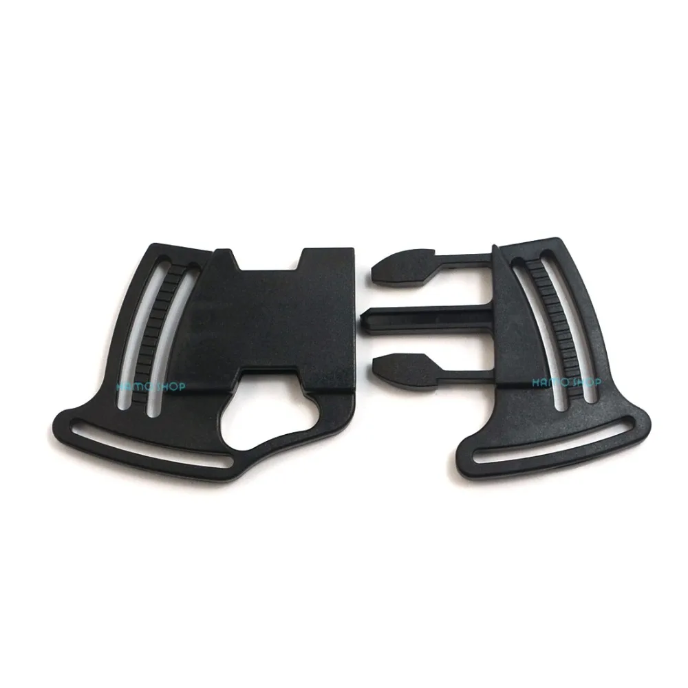 

5pcs Release Buckle Paracord Sliders Fasteners Webbing Bracelet Backpack Plastic K7