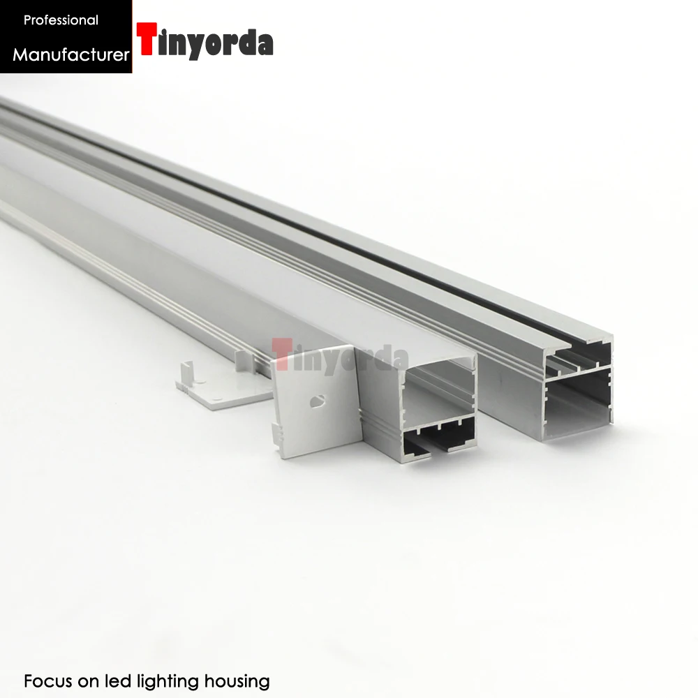 Tinyorda 10 шт. (длина 1 м) Led профиль Alu канала для 19 мм Светодиодная лента