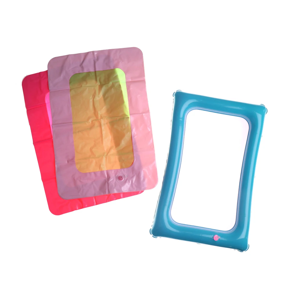 Красочный ПВХ надувной песочный поднос песочница мобильный стол игрушка набор