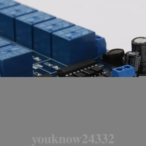 12V 16 Channel Relay Module for Arduino UNO MEGA 2560 R3 Raspberry Pi Board 3B24 | Электроника