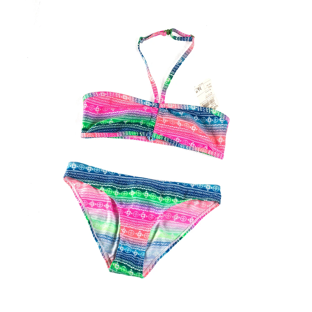 Новинка 2018 набор бикини для девочек летние купальники купальные костюмы милые