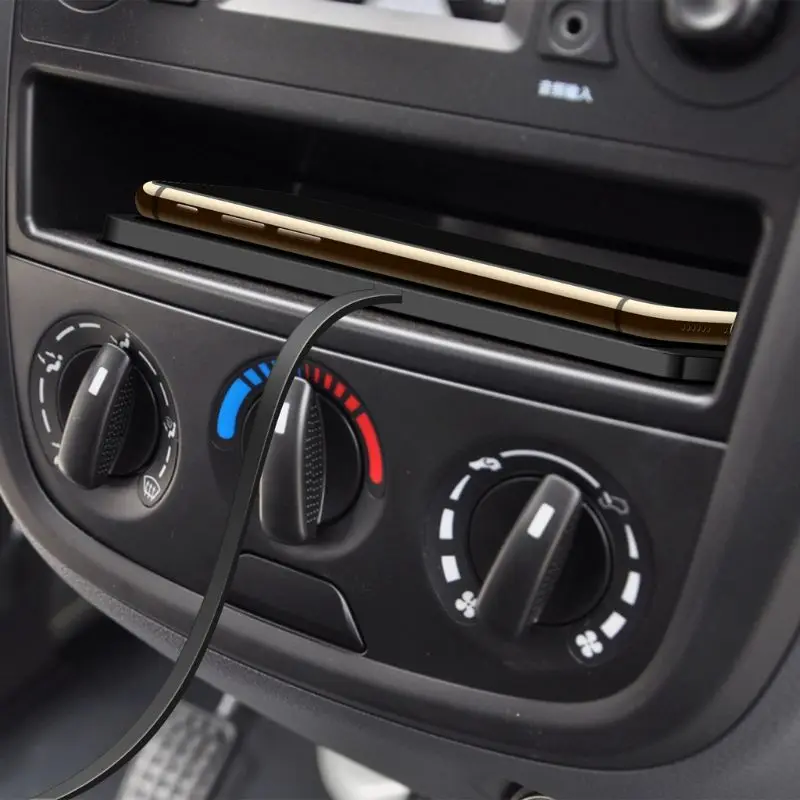 

Universal USB Qi Wireless Car Fast Charger Dashboard Wireless Charging Dock Pad for iPhone Samsung Huawei Xiaomi