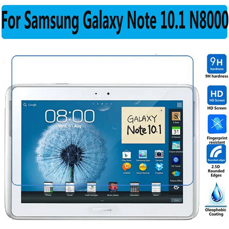 Закаленное стекло для Samsung Galaxy Note 10 1 N8000 N8010 защитная пленка экрана планшета