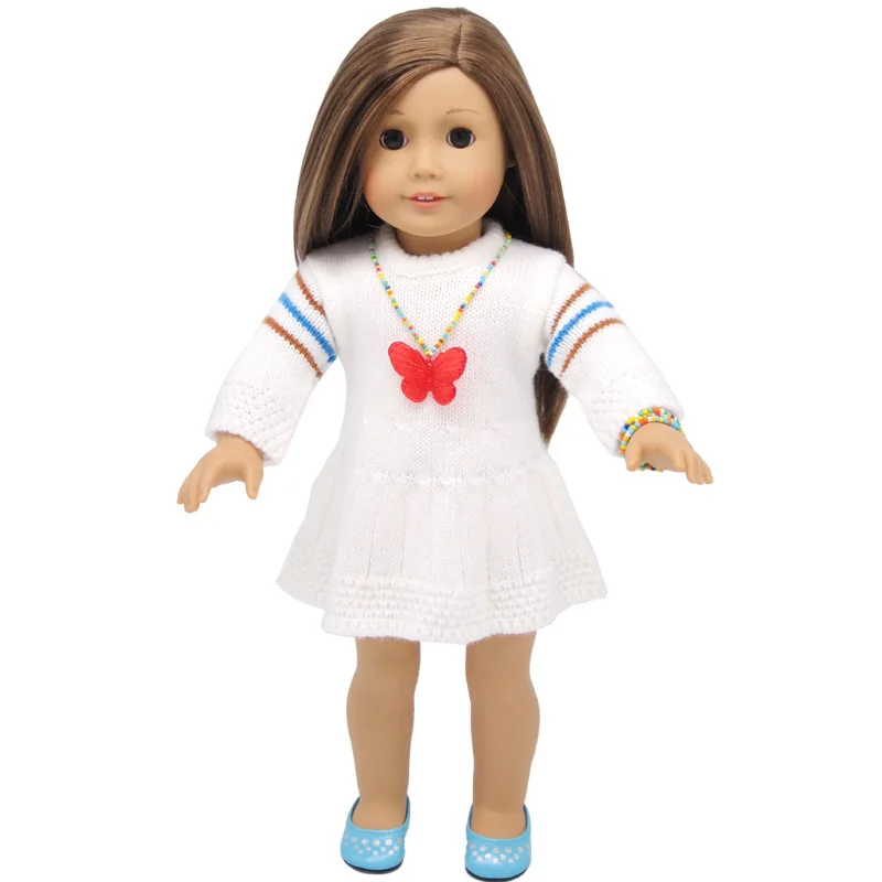 3 цвета ручной работы американская девочка кукла аксессуары Мода разноцветные