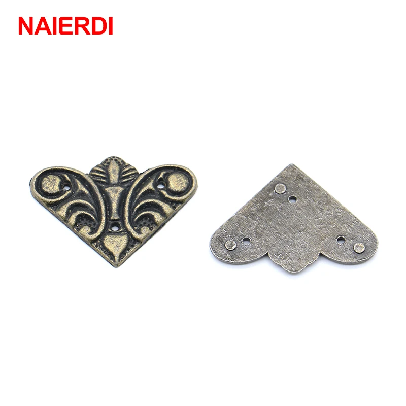 NAIERDI бронза 30 мм x шкатулка для ювелирных изделий альбом скрапбукинга антикварная