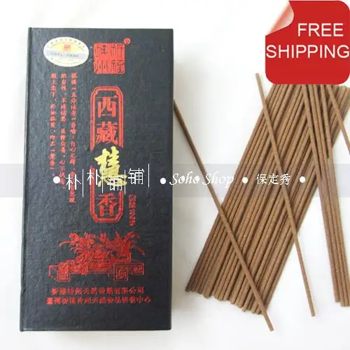

Tibetan incense sticks,15cm 150 sticks. Purely from 20 high quality herbs.Used for day to day worship and meditation.