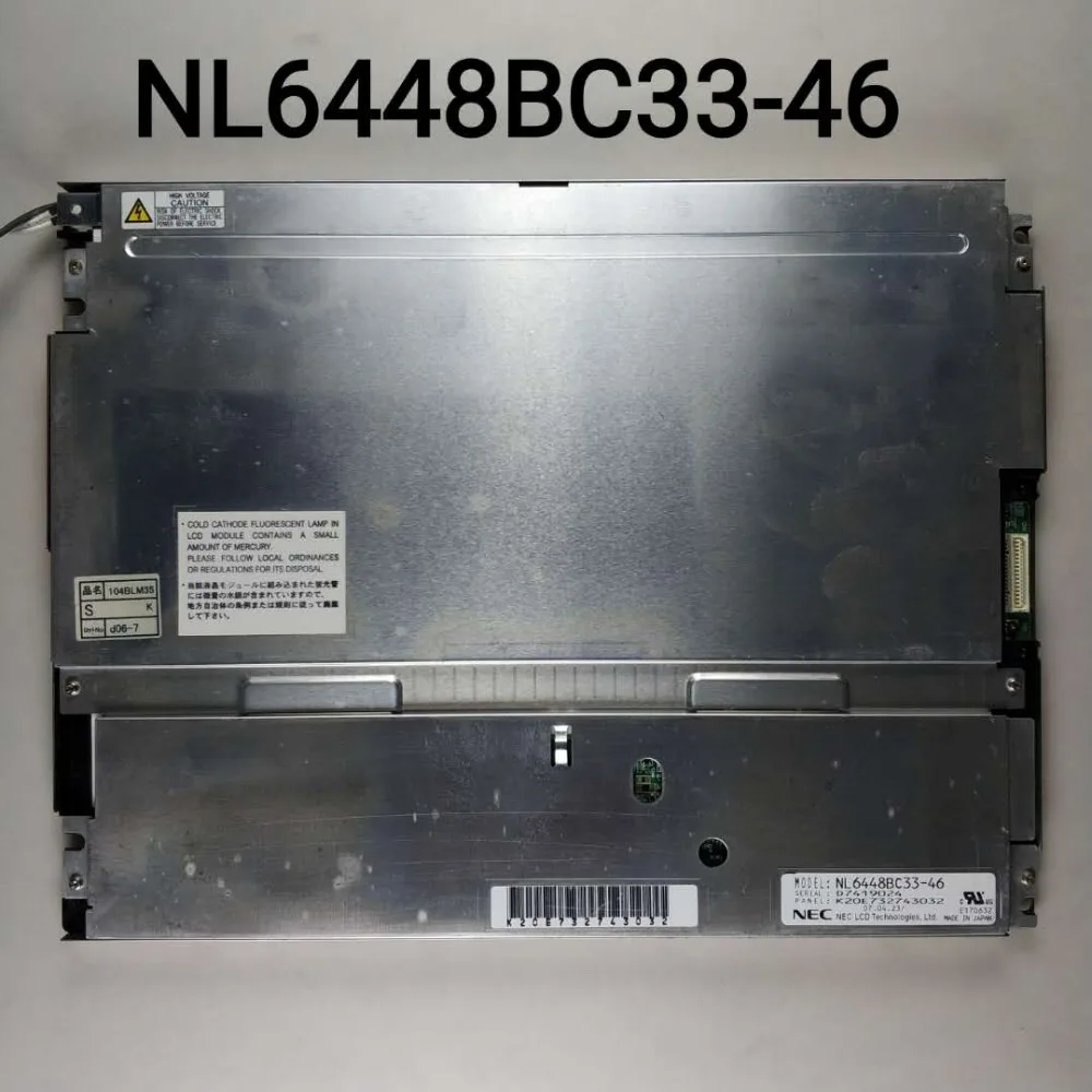 NL6448BC33 46 46D NL6448BC 33 10 4 дюймовый ЖК дисплей панель экрана|Экраны| |