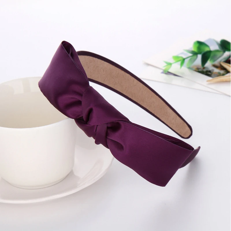 Повязка на голову с бантом из ленты 1 шт./компл.| |