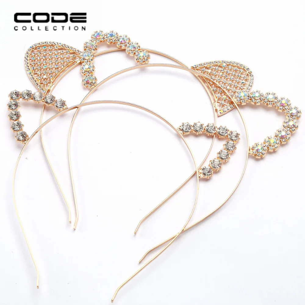 Новинка 2017 металлическое блестящее обруч для волос в стиле Харадзюку модные