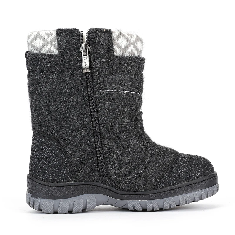 Отправить от России) MMnun валенки детские валенки зимние ботинки для мальчика зимние сапоги для мальчика зимняя обувь для мальчиков ботинки для мальчика детская обувь детская зимняя обувь 23-28 ML9424