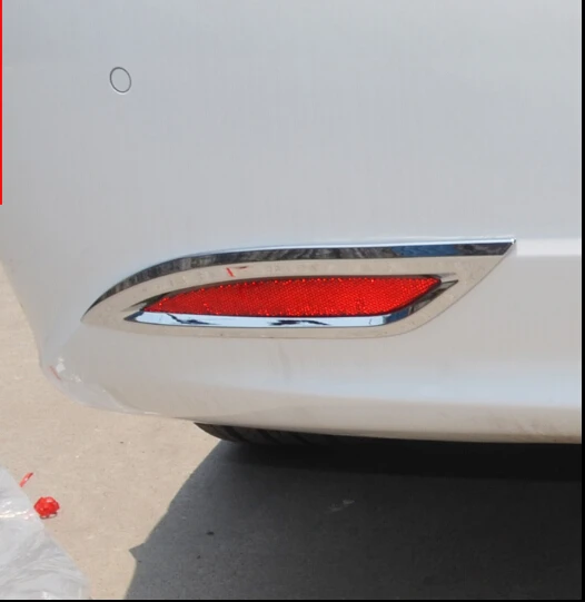 Yimaautotrims авто аксессуары хромированные задние противотуманные фары лампы молдинг