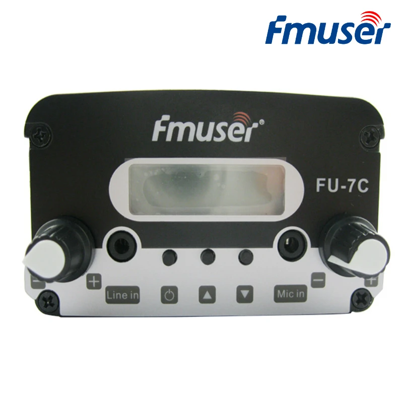 FMUSER FU 7C 7W FM передатчик низкой мощности оптом трансмиттер для небольшой