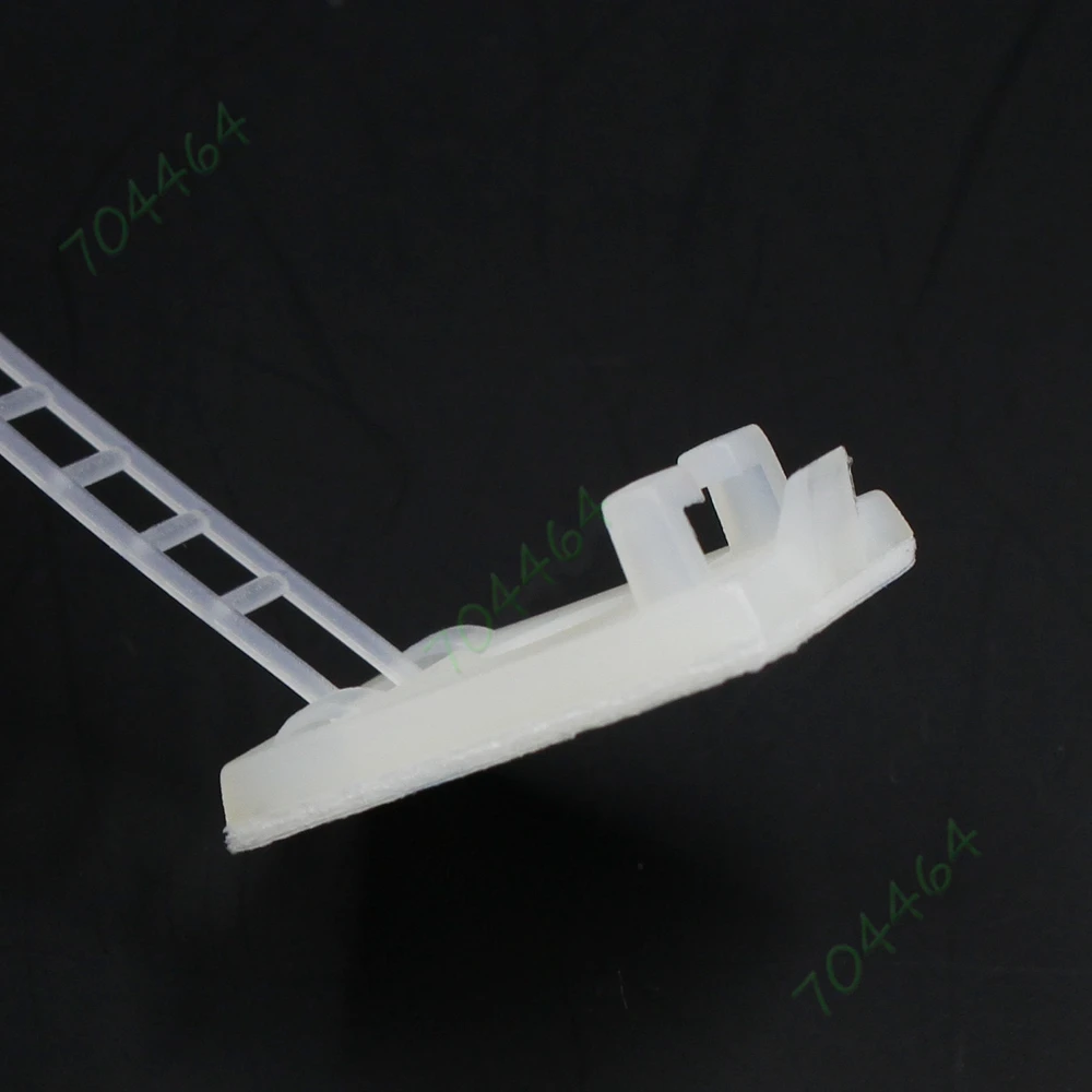 50 шт./лот самоклеящиеся регулируемые зажимы для проводов крепление кабельных