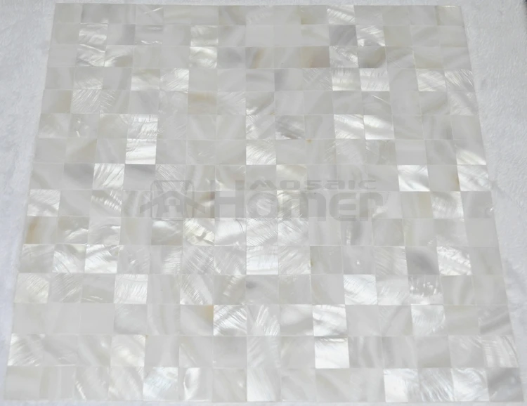 Чисто белый корпус мозаичная плитка backsplash панай mother of плитки из жемчужная