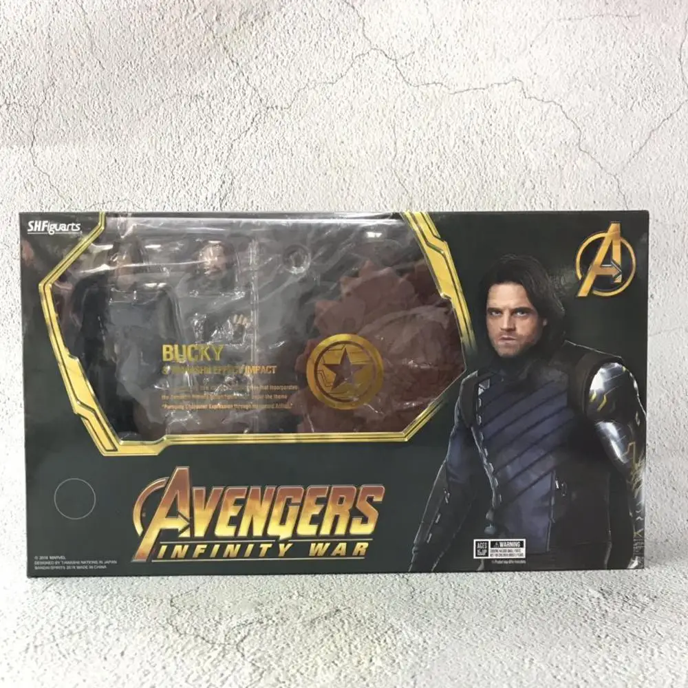 Персонаж Фильма 16 см SHF Бесконечная война баки Барнс душа лимит кукла действие