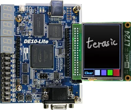 Altera MAX 10 FPGA макетная плата логическая IC 10M50DAF484C7G DE10-LITE инструменты разработки MAX10 с Arduino Uno R3 разъем