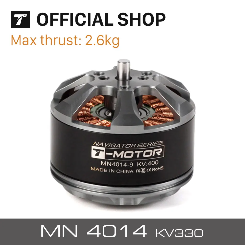 T-motor High Performance MN4014 KV330 Outrunner Brushless Motor For DCL UAV RC Drones Rotors Copters Heavy Multi-rotor | Игрушки и хобби
