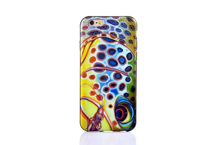 50 pcs/ lot For iphone 6 4.7 inch original ancient fossil fish fashion cell phone case cover newest summer capa celular|phone man|phones with voice