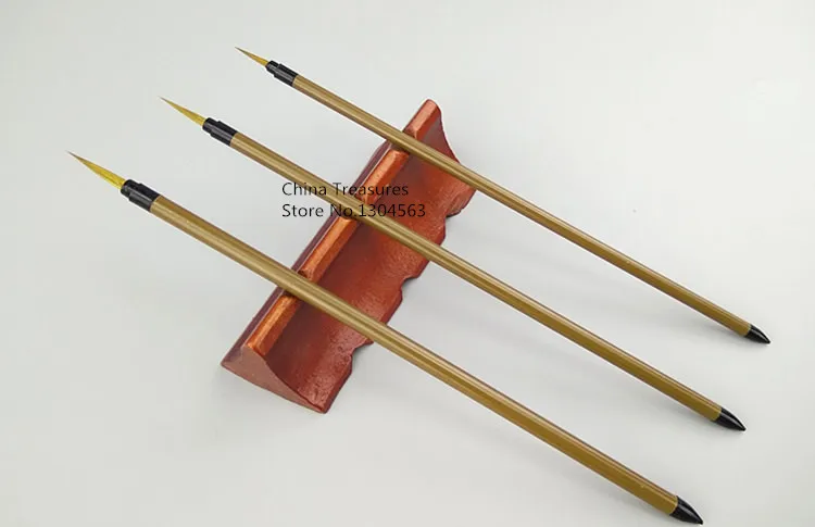 Kup 6 Sztuk/partia = 3 Rozmiary * 2 Sztuk, Chiński Malowanie Linii Pędzla Gou Xian Gongbi Mao Bi Tanie 6 Sztuk/partia = 3 Rozmiary * 2 Sztuk, Chiński Malowanie Linii Pędzla Gou Xian Gongbi Mao Bi