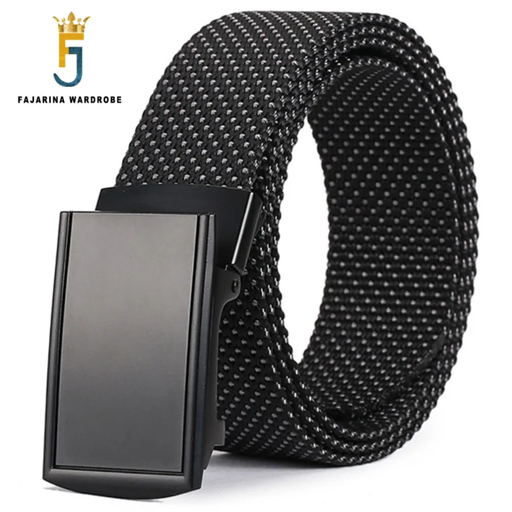 Мужские и женские холщовые ремни FAJARINA полностью подходящие мужские с