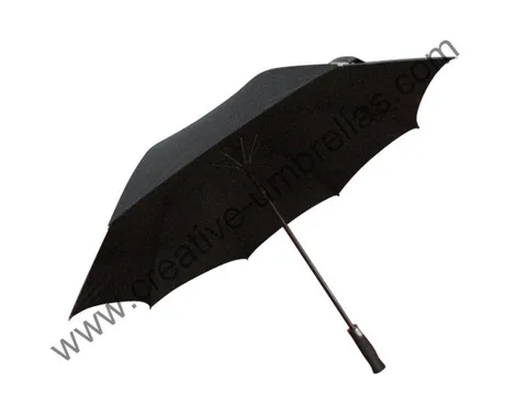 Зонты для гольфа с длинной ручкой, прямые, небьющиеся, для самозащиты, 14 мм вал из углеродного стекловолокна и спицы из двойного волокна, ветрозащитные