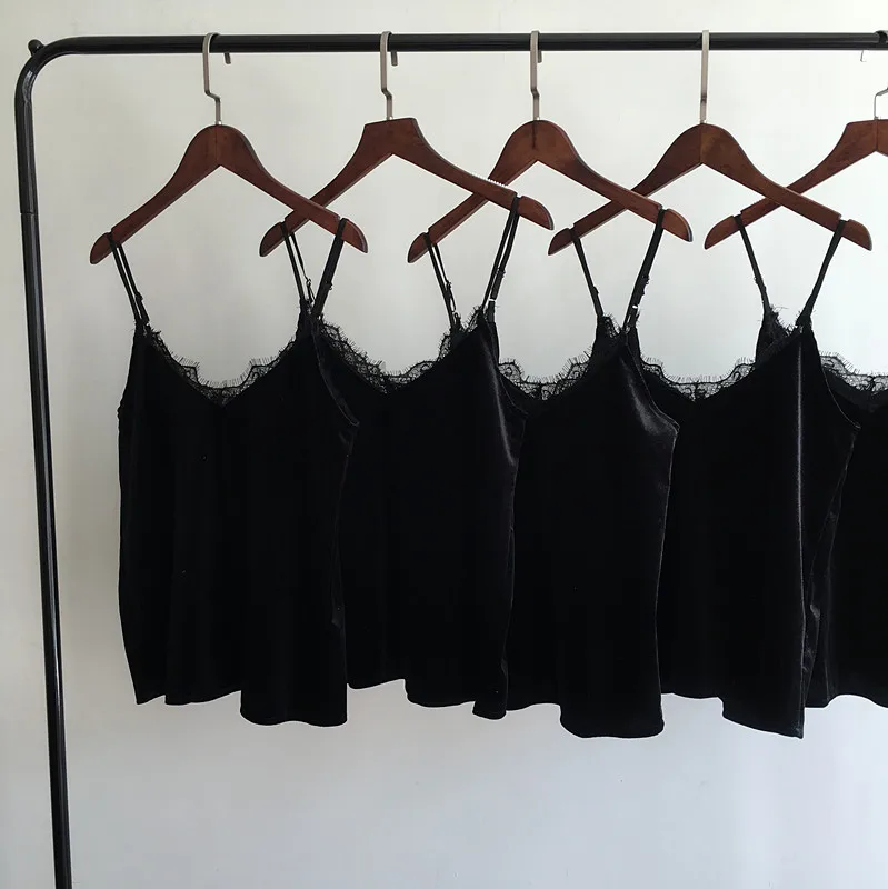 Для женщин на кружевной топ пикантные женские Satin Slip укороченный Топы