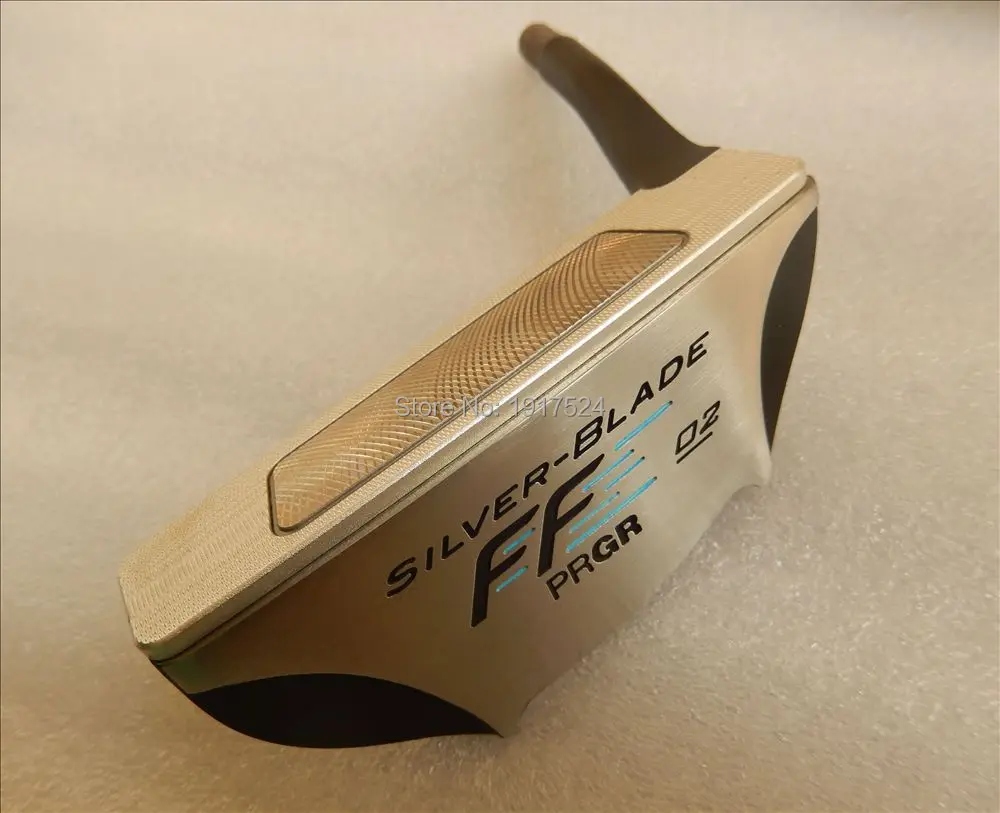 PRGR Silver BLADE 02 с фрезерованной алюминиевой мягкой лицевой головкой cnc|golf putter heads|putter