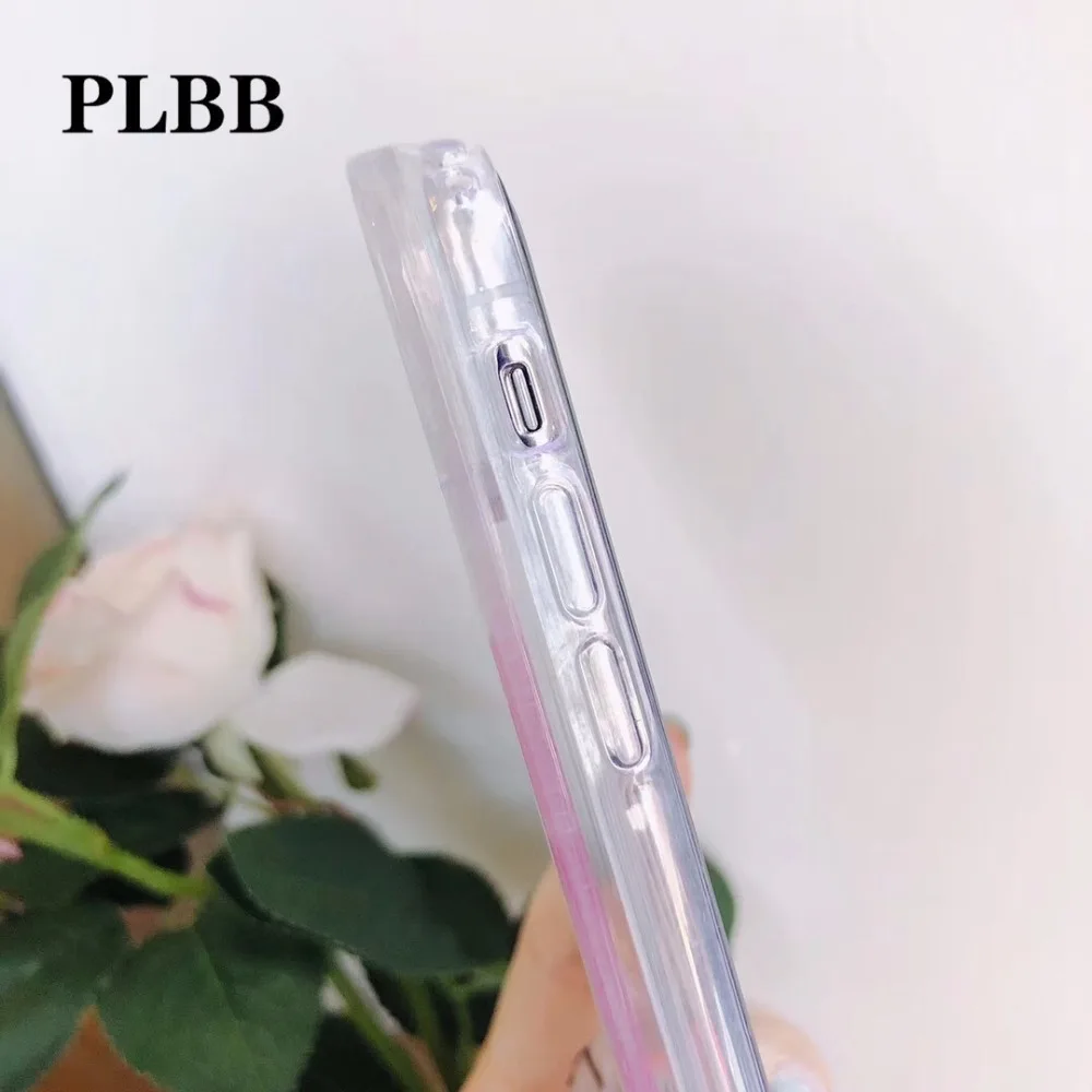 PLBB Love Heart Pink Glitter Power Liquid Instagram Soft TPU Phone Cover Case for Xiaomi 8 5X 6X Redmi 5 Plus Note 4X Mix 2s |