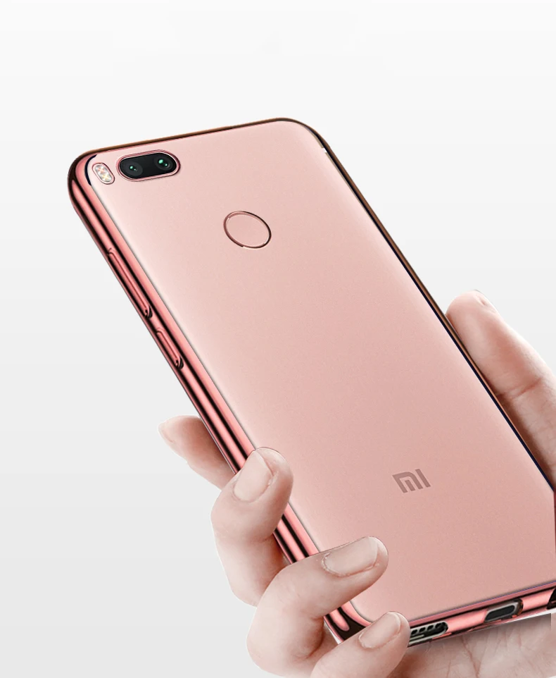 Оригинальные чехлы из ТПУ для Xiaomi Mi 5X MiA1 защитный прозрачный чехол задней панели