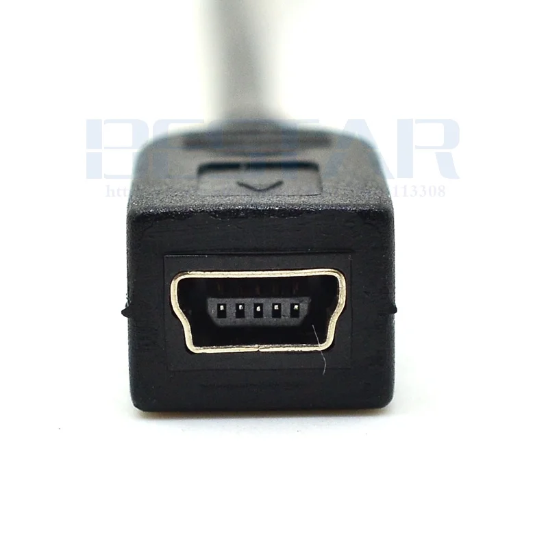 0 25 м 90 градусов правый левый вверх вниз Угловой Micro USB 2 папа к Mini 5pin Женский OTG