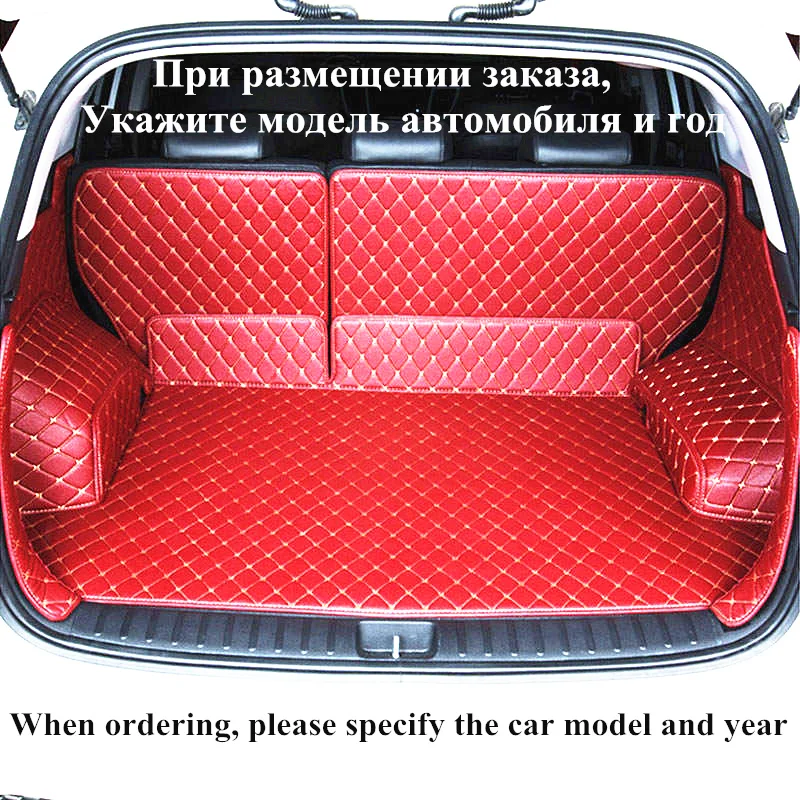 SCOTABC пользовательские Коврики для багажника Багажник автомобиля коврик Audi A1 A3 A4