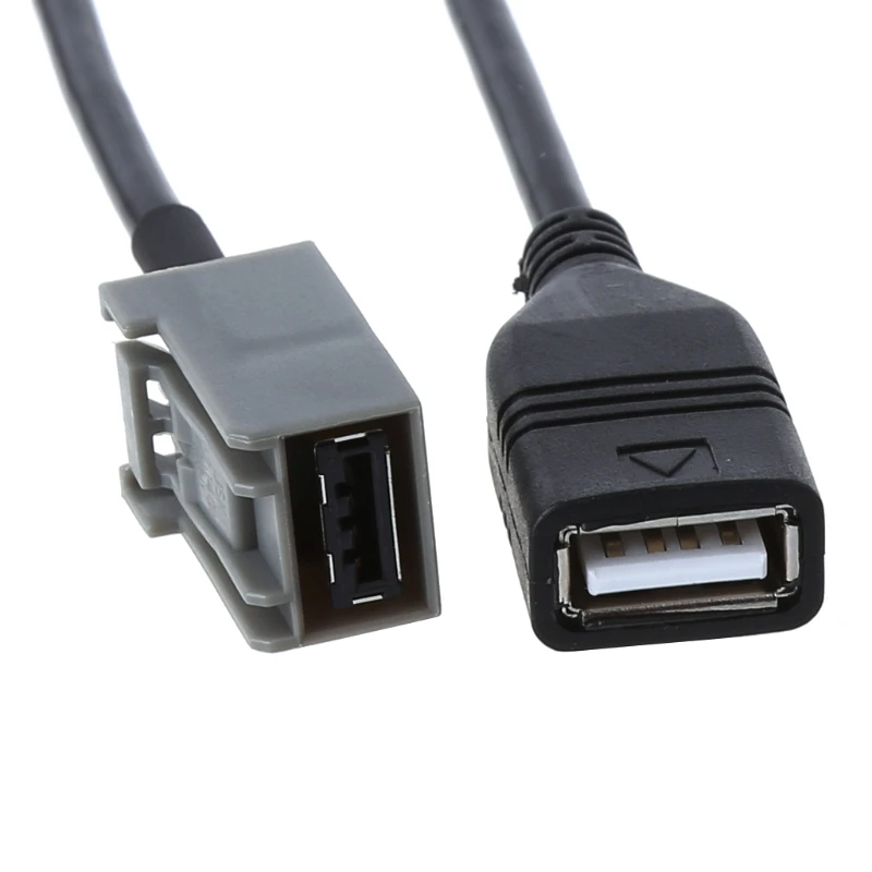 Автомобильный USB Кабельный адаптер удлинитель провода для Honda Mitsubishi 2009 вперед