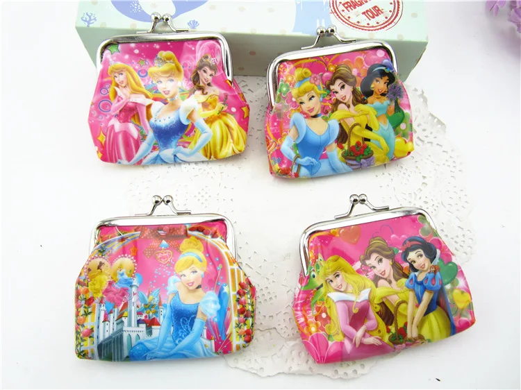 1pcDisney Мультфильм Дети Замороженные портмоне Эльза оболочки сумка девочка подарок на день рождения пакет кукла аксессуары косметическая игрушка сумка для хранения