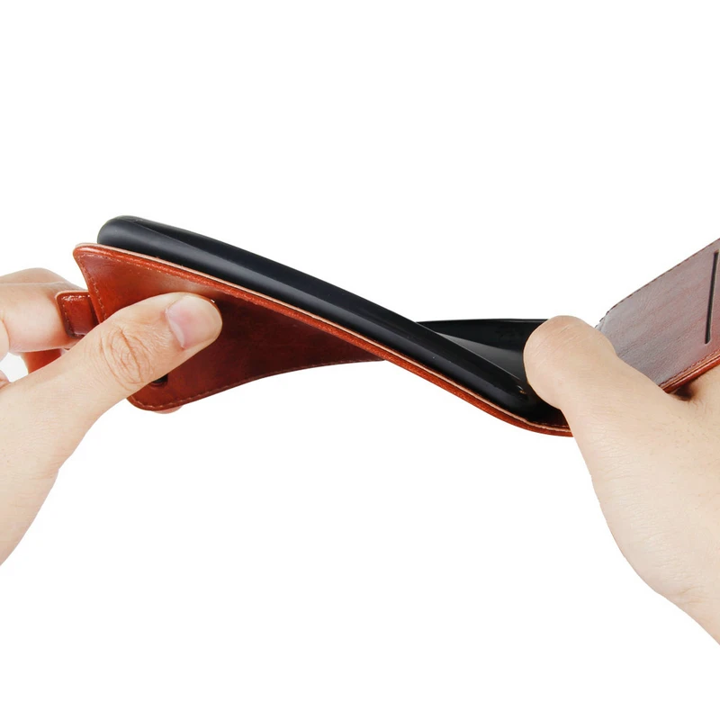 

WIERSS Retro Leather Cover case for ZTE Blade X3 D2 for ZTE blade A452 Wallet flip leather cases fundas coque Etui>