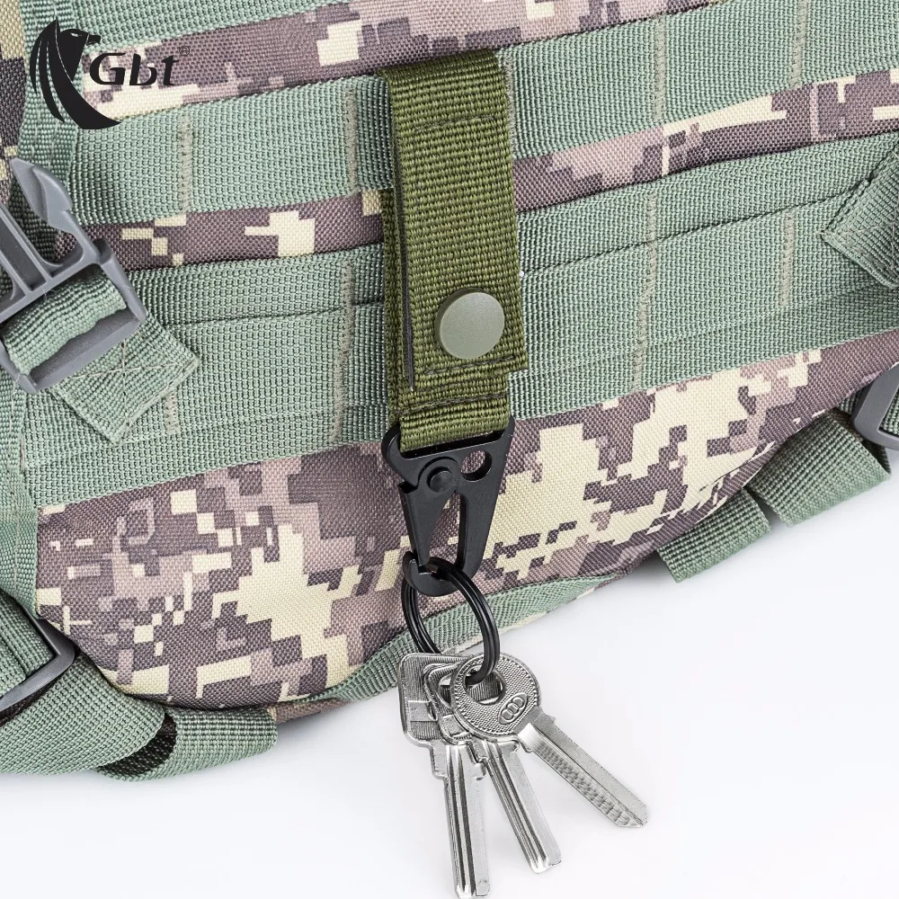 Бушкрафт карабин высокопрочный нейлоновый ключ крюк MOLLE тесьма | Спорт и