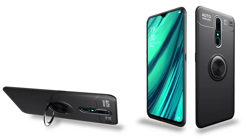 Роскошный чехол для Nokia 6,1 7,1 для Nokia 6, чехол с магнитным кольцом, мягкий матовый Силиконовый чехол для Nokia 5,1(X5) 3,1 Plus, чехол