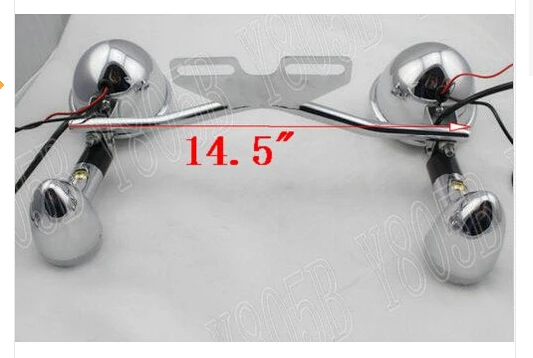 Светодиодный точечный светильник Angel Eye Bar &amp указатель поворота для Kawasaki Vulcan Classic
