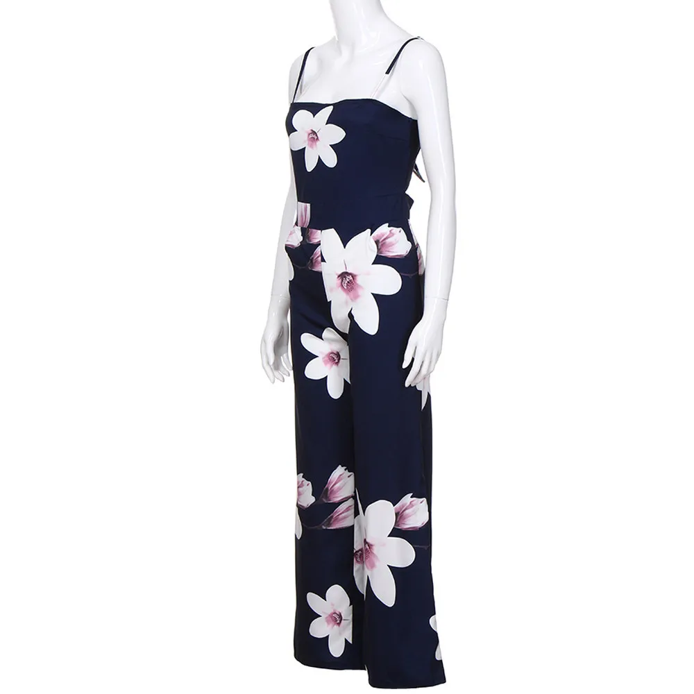 

Womail bodysuit Women Summer Fashion Ladies Clubwear Floral Playsuit Bodycon Party Jumpsuit Trousers new 2020 M4