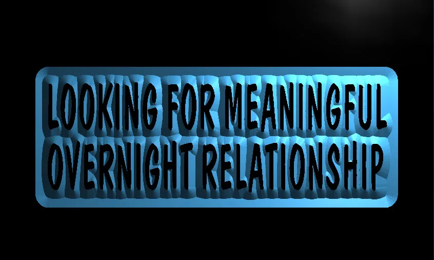 S081 значимая надпись на ночь новый световой знак|Таблички и знаки| |