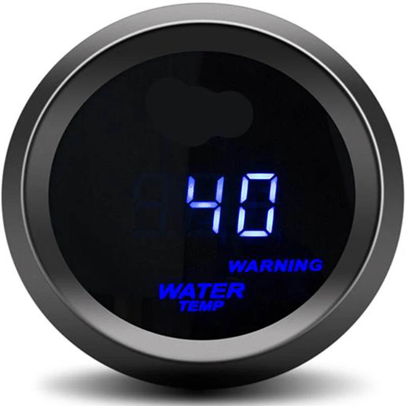 52mm Car Digital Turbo Boost Gauge PSI BAR Water Temp Oil Temp Oil Pressure Gauge Voltmeter Tachometer Rpm gauges Air Fuel Ratio