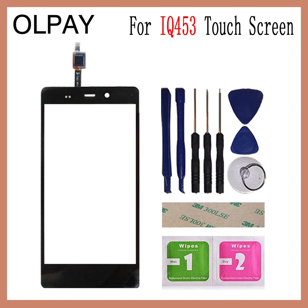 5 0 ''для Fly IQ453 сенсорный экран дигитайзер панель запасные части Переднее
