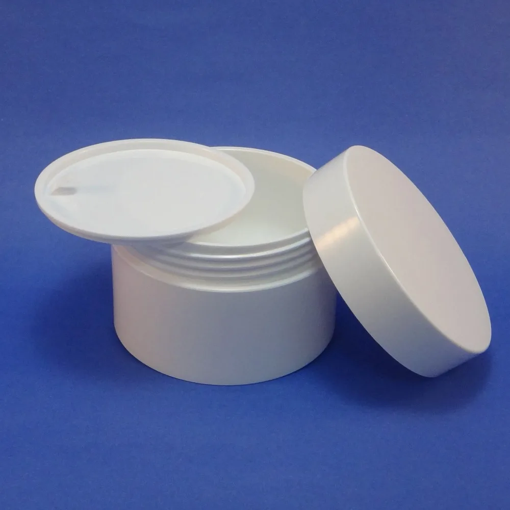 120 мл Косметическая пустая белая PP крем лосьон широкая банка для рта