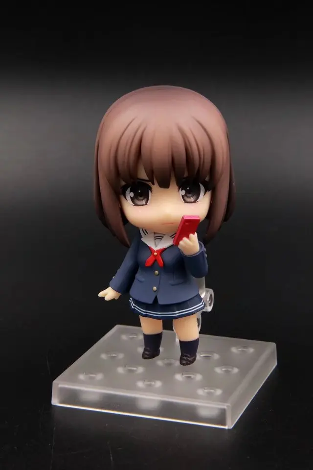 Аниме Saenai Heroine No Sodatekata katou Megumi Nendoroid 704 ПВХ фигурка Коллекционная модель игрушки 10