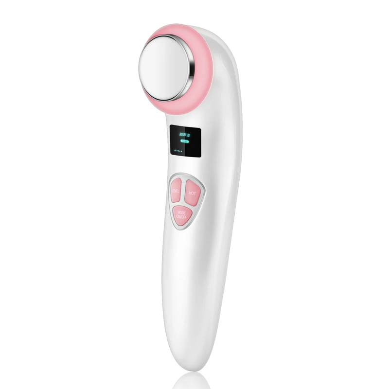 Goedkoop Intelligente Ultrasone Iontoplasis Gezichtsreiniger Huishoudelijke Gezichtsreiniger Lifting En Aanscherping Massager Beauty Instrument