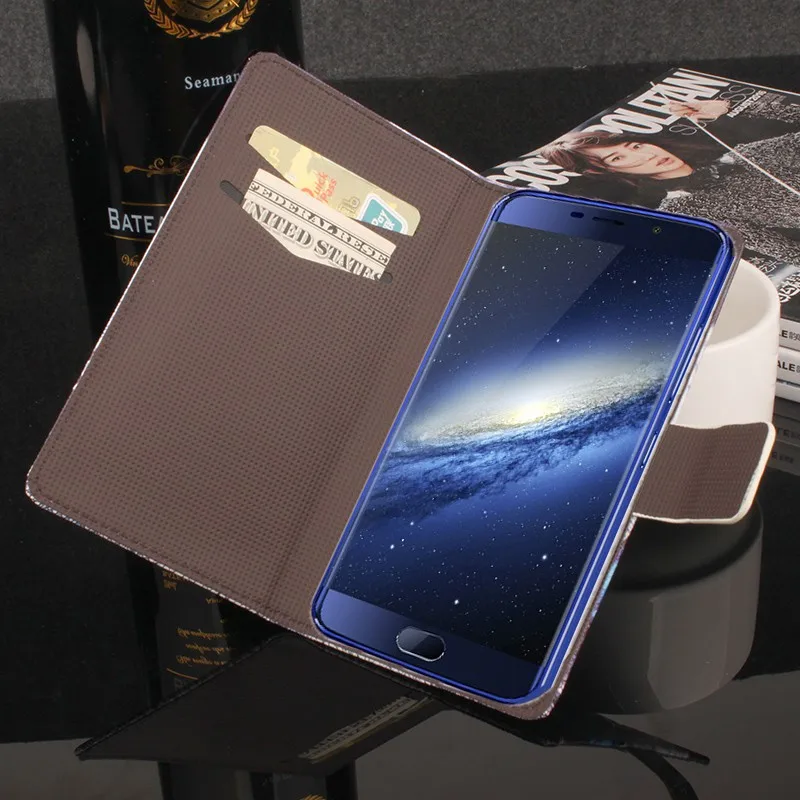 Окрашенный модный для Elephone S7 чехол кожаный Чехлы в наличии мобильного телефона 5