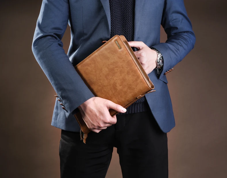 REMAX Multifunction Cover Protective Case Handbag Briefcase For ipad5 6 air2 Protection Office Leather Business | Багаж и сумки